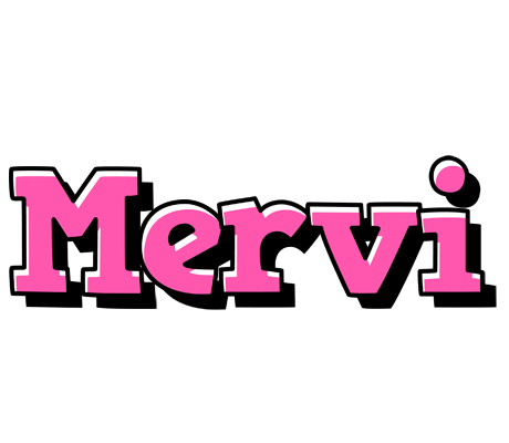 Mervi girlish logo