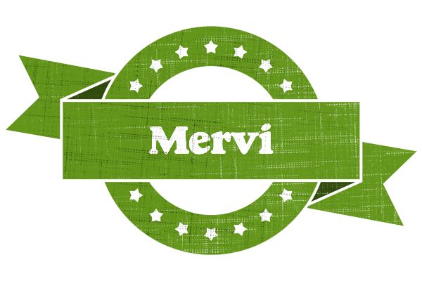 Mervi natural logo