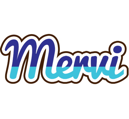Mervi raining logo