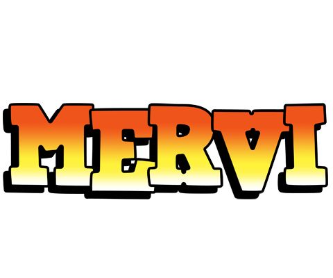 Mervi sunset logo