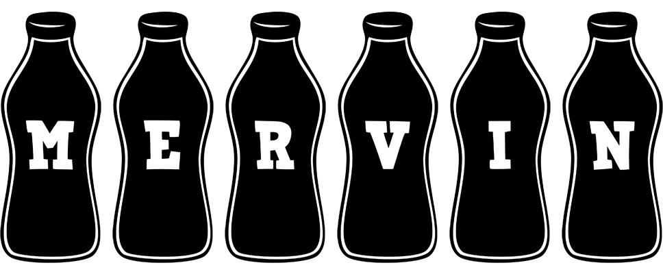 Mervin bottle logo