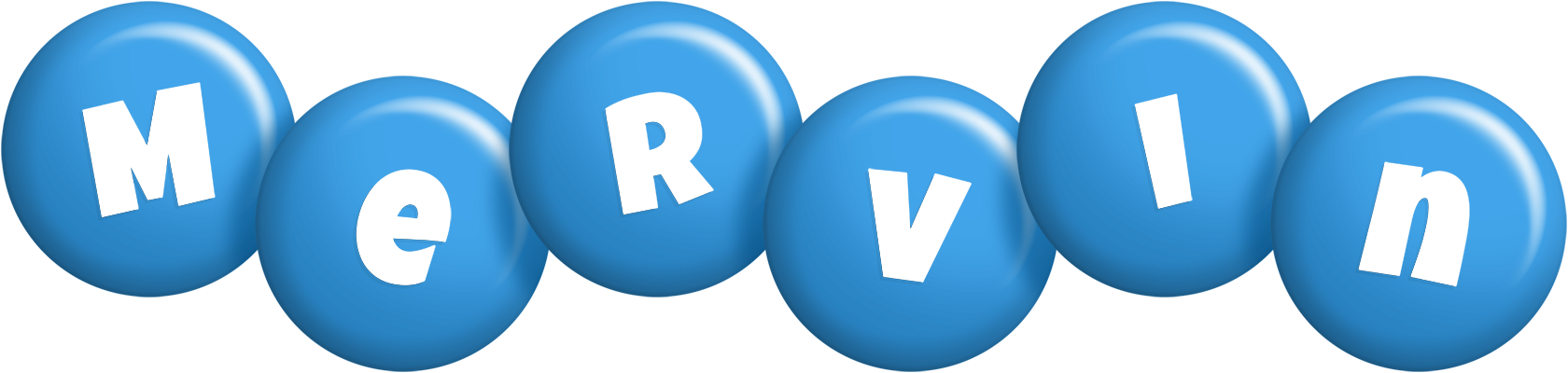 Mervin candy-blue logo