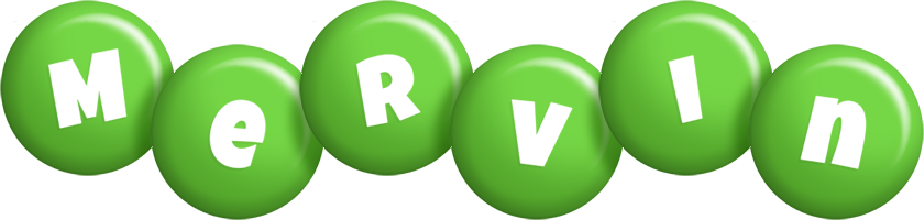 Mervin candy-green logo