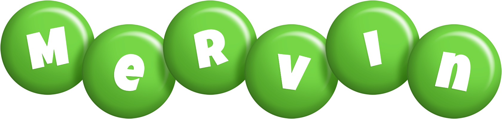 Mervin candy-green logo