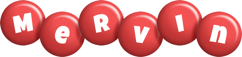 Mervin candy-red logo