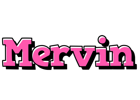Mervin girlish logo