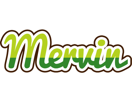 Mervin golfing logo