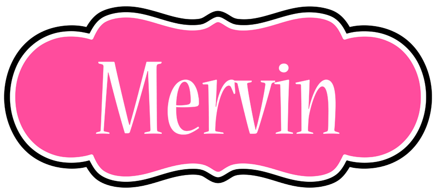 Mervin invitation logo