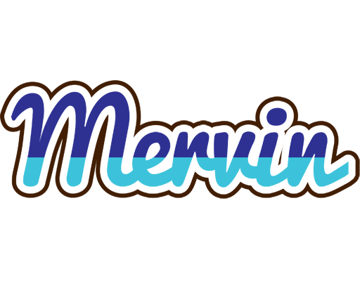 Mervin raining logo