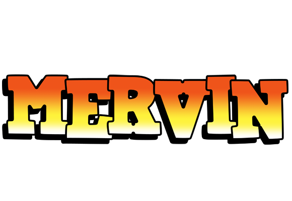 Mervin sunset logo
