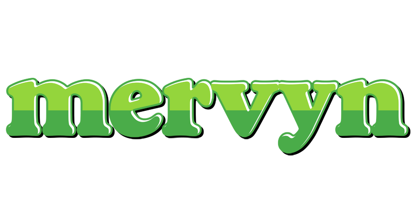 Mervyn apple logo