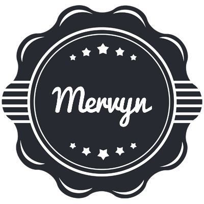 Mervyn badge logo