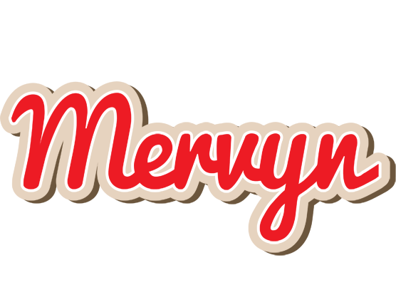 Mervyn chocolate logo