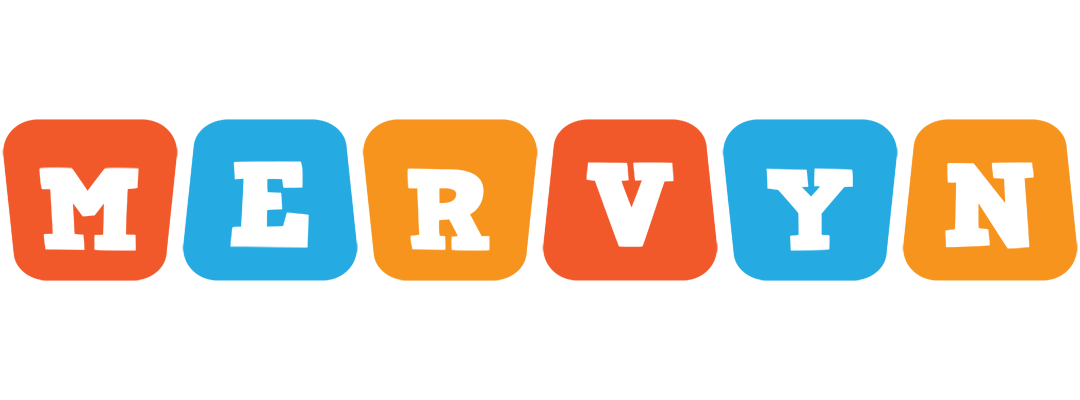 Mervyn comics logo