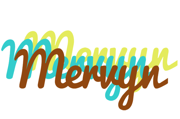 Mervyn cupcake logo