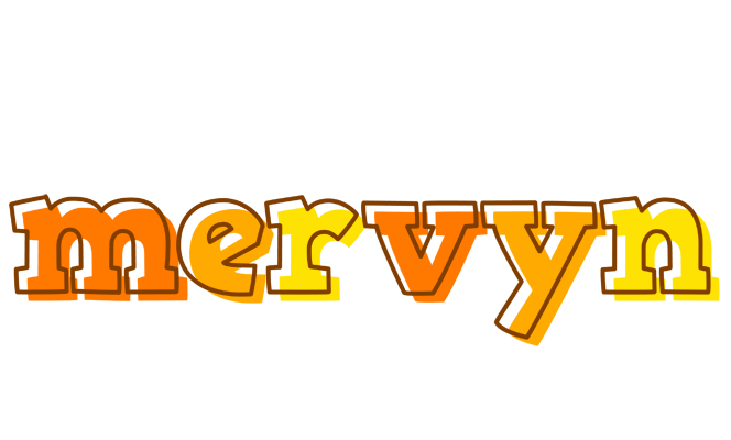 Mervyn desert logo