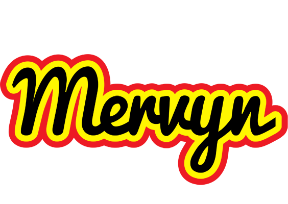 Mervyn flaming logo
