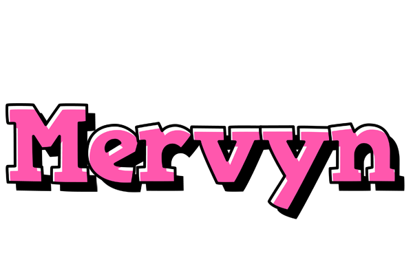 Mervyn girlish logo
