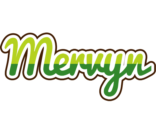 Mervyn golfing logo