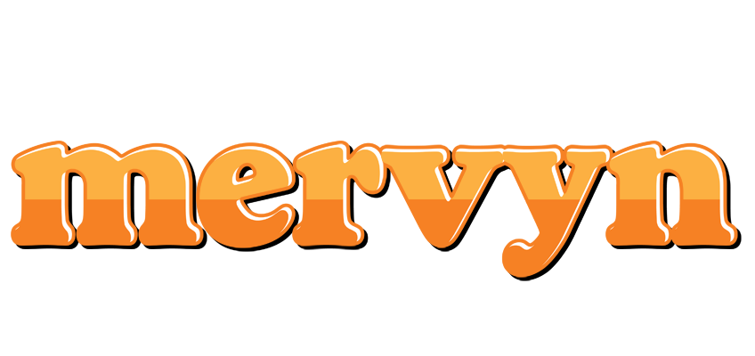 Mervyn orange logo