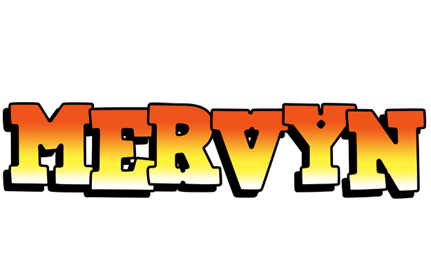 Mervyn sunset logo