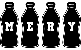 Mery bottle logo