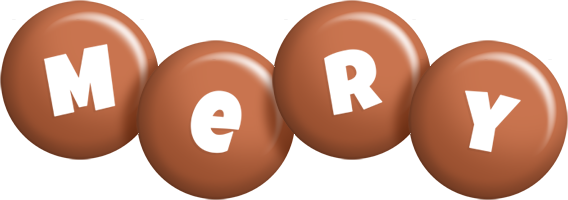 Mery candy-brown logo