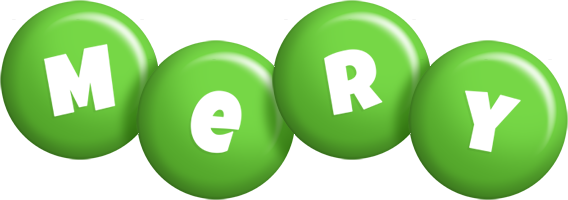 Mery candy-green logo