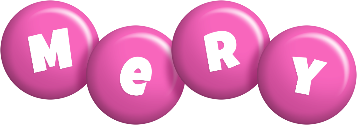 Mery candy-pink logo