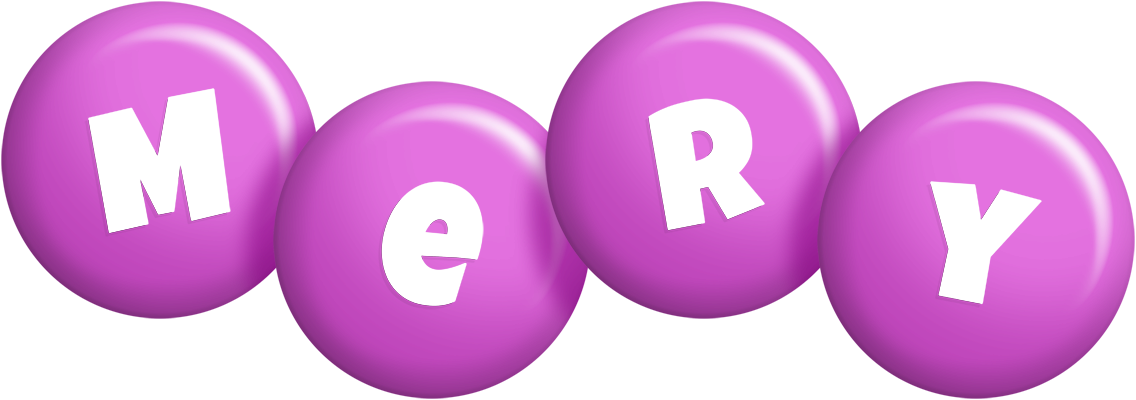 Mery candy-purple logo