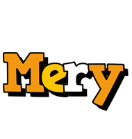 Mery cartoon logo