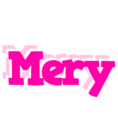Mery dancing logo