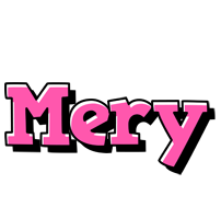 Mery girlish logo