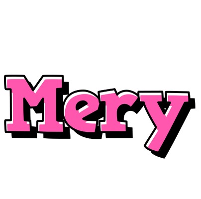 Mery girlish logo