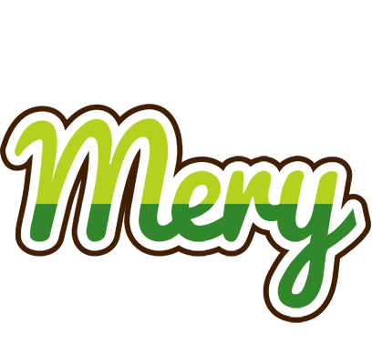 Mery golfing logo