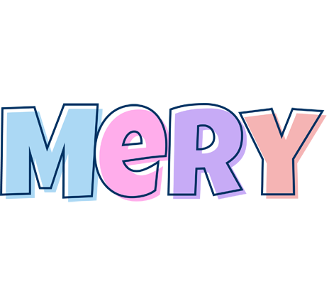 Mery pastel logo