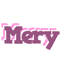 Mery relaxing logo