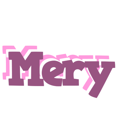 Mery relaxing logo
