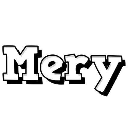Mery snowing logo