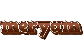 Meryam brownie logo