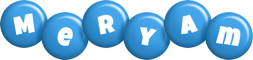 Meryam candy-blue logo