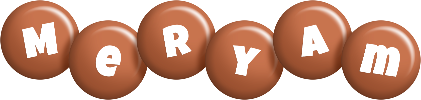 Meryam candy-brown logo