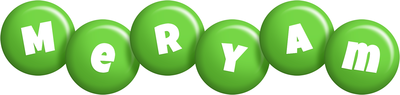 Meryam candy-green logo