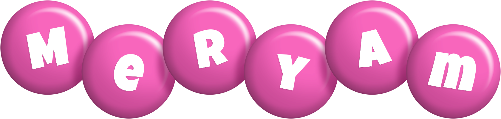 Meryam candy-pink logo