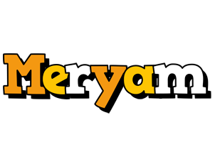 Meryam cartoon logo