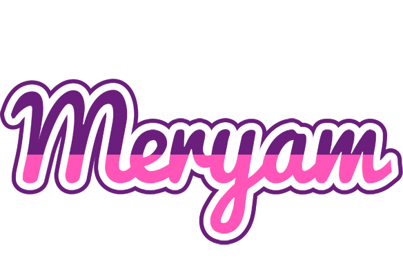 Meryam cheerful logo