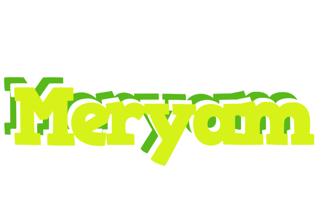 Meryam citrus logo