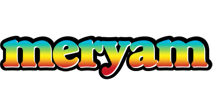 Meryam color logo