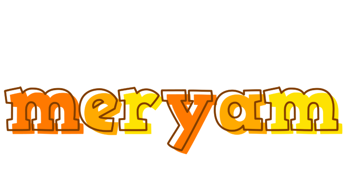 Meryam desert logo
