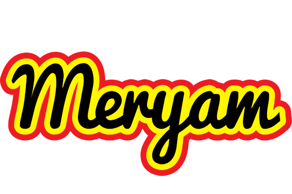 Meryam flaming logo
